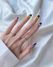 Load image into Gallery viewer, Hand-Painted Doodle Pop Almond Shaped Nails with Sticky Tabs &amp; Kit A004